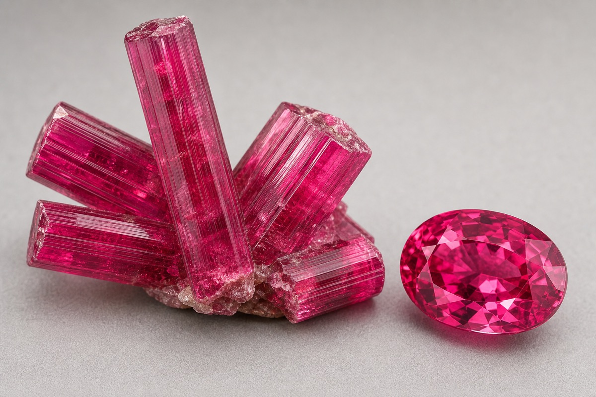 Turmalina Rosa (Rubelita) — gema brasileira